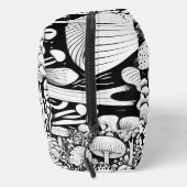 Mushroom-Linie zeichnend Waschbeutel (Rechts)