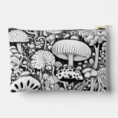 Mushroom-Linie zeichnend Zubehörtasche (Rückseite)