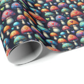 Mushroom Love Geschenkpapier (Rolleneckpunkt)
