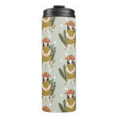 Mushroom-Mädchen Thermosbecher (Vorderseite)