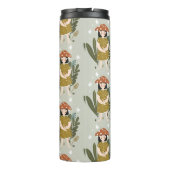 Mushroom-Mädchen Thermosbecher (Rückseite)