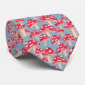 Mushroom Madness NeckTie Krawatte (Gerollt)