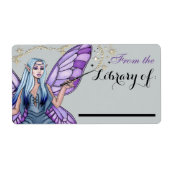 Mushroom Magic Fairy Book Plate Label (Vorne)
