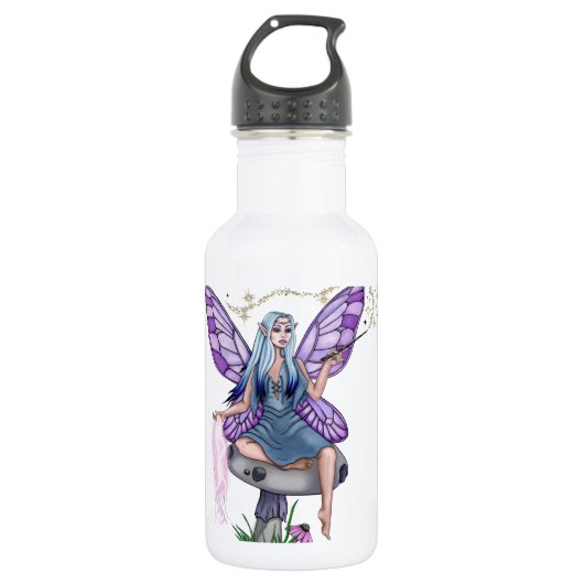 Mushroom Magic Fairy Edelstahlflasche (Vorderseite)