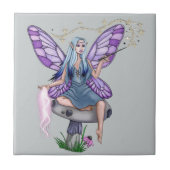 Mushroom Magic Fairy Fliese (Vorderseite)