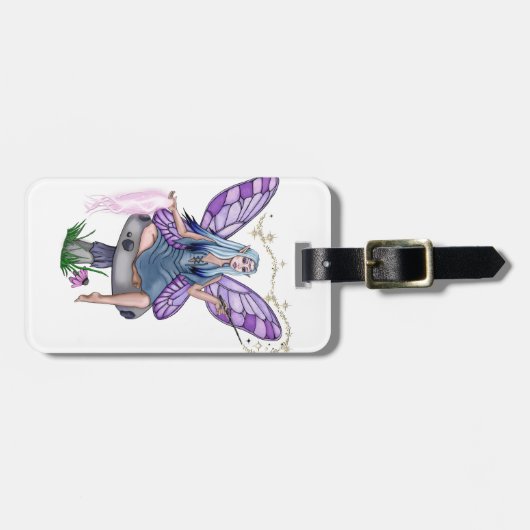 Mushroom Magic Fairy Gepäckanhänger (Vorderseite horizontal)