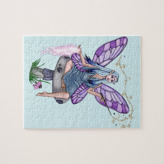 Mushroom Magic Fairy Puzzle (Horizontal)
