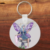 Mushroom Magic Fairy Schlüsselanhänger (Vorderseite)