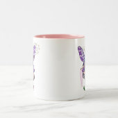 Mushroom Magic Fairy Zweifarbige Tasse (Mittel)