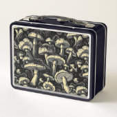 Mushroom Magic Metal Lunch Box (Rückseite)