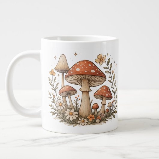 Mushroom Magic Mug Jumbo-Tasse (Links)