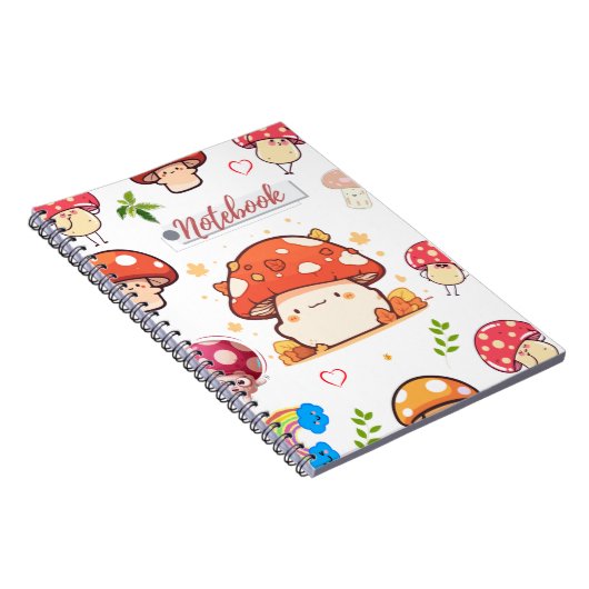 Mushroom Magic Notizblock (Rechte Seite)