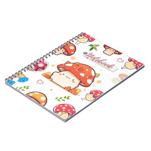 Mushroom Magic Notizblock (Linke Seite)