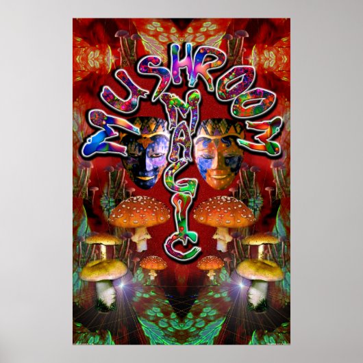 Mushroom Magic Poster (Vorne)