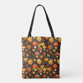 Mushroom Magic Tasche mit Autumn Forest Design (Rückseite)