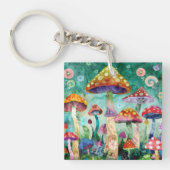 Mushroom Magical Forest Schlüsselanhänger (Vorderseite)