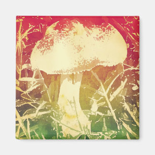 Mushroom-Magnet Magnet