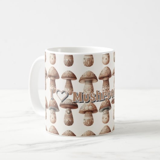 Mushroom Maker Kaffeetasse (Vorderseite Links)