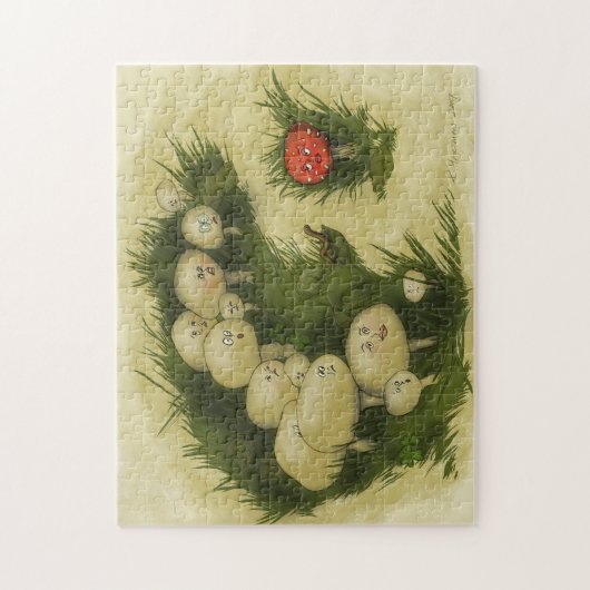 Mushroom Masles Puzzle (Vertikal)