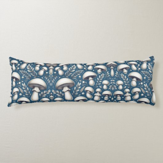 Mushroom Meadow Body Pillow Seitenschläferkissen (Vorderseite)