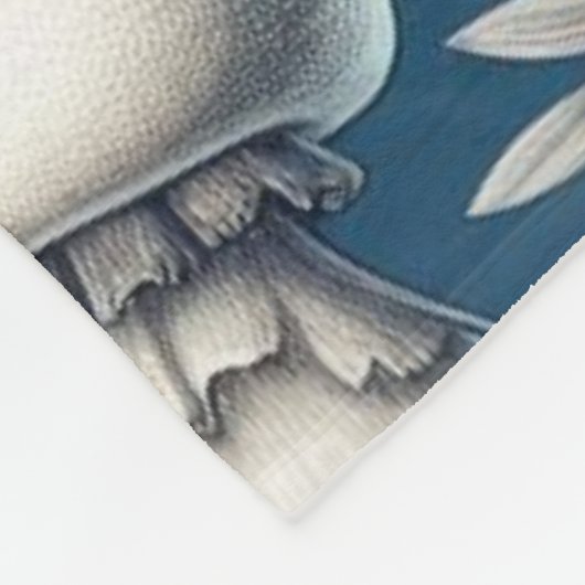 Mushroom Meadow Fleecedecke (Ecke)