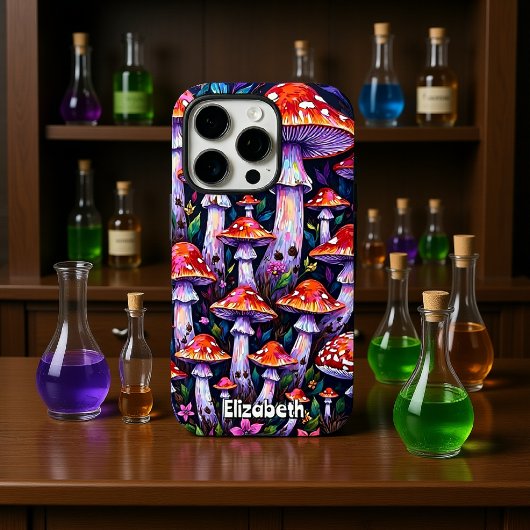 Mushroom Medley Pattern Case-Mate iPhone Hülle