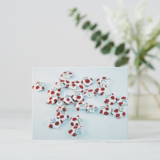 Mushroom Men Postkarte (Stehend Vorderseite)