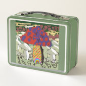 Mushroom Metall Brotdose (Rückseite)