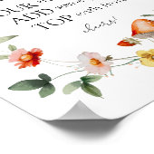 Mushroom Mimosa Bar Poster (Ecke)