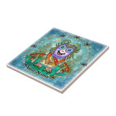 Mushroom Monster Fliese (Seite)