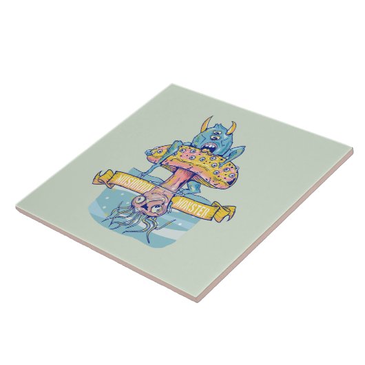 MUSHROOM MONSTER FLIESE (Seite)