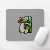 Mushroom Mouse Pad Mousepad (Mit Mouse)