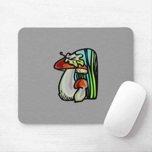 Mushroom Mouse Pad Mousepad (Mit Mouse)