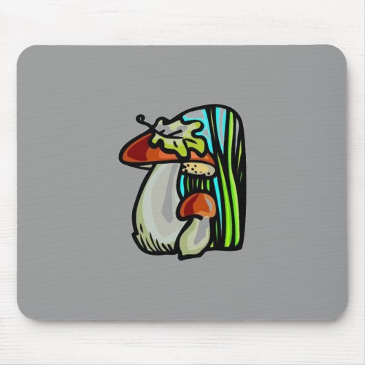 Mushroom Mouse Pad Mousepad (Vorne)