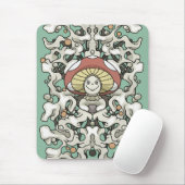 Mushroom Mousepad (Mit Mouse)