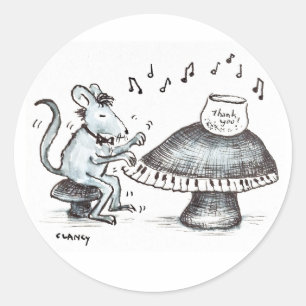 Mushroom Music Aufkleber