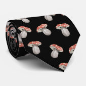 Mushroom Muster Amanita Muscaria Fungi Krawatte (Gerollt)