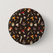 Mushroom-Muster Button (Vorderseite)