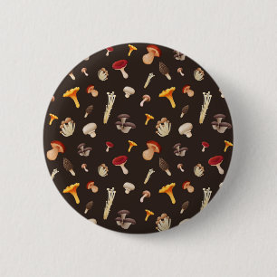 Mushroom-Muster Button