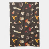 Mushroom-Muster Geschirrtuch (Vertikal)