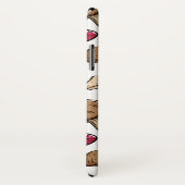 Mushroom Muster kundenspezifische monogramm Telefo Case-Mate iPhone Hülle (Hinten/Rechts)