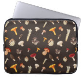 Mushroom-Muster Laptopschutzhülle (Vorderseite)