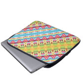 Mushroom-Muster Laptopschutzhülle (Vorne Knopf)