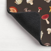 Mushroom-Muster Mousepad (Ecke)