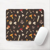 Mushroom-Muster Mousepad (Mit Mouse)
