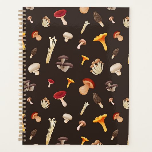 Mushroom-Muster Planer (Vorderseite)