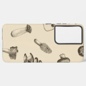 Mushroom-Muster Samsung Galaxy Hülle (Linke Seite)