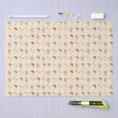 Mushroom-Muster Seidenpapier (Handwerk)