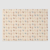 Mushroom-Muster Seidenpapier (Vorderseite)