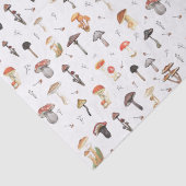 Mushroom-Muster Seidenpapier (Detail)